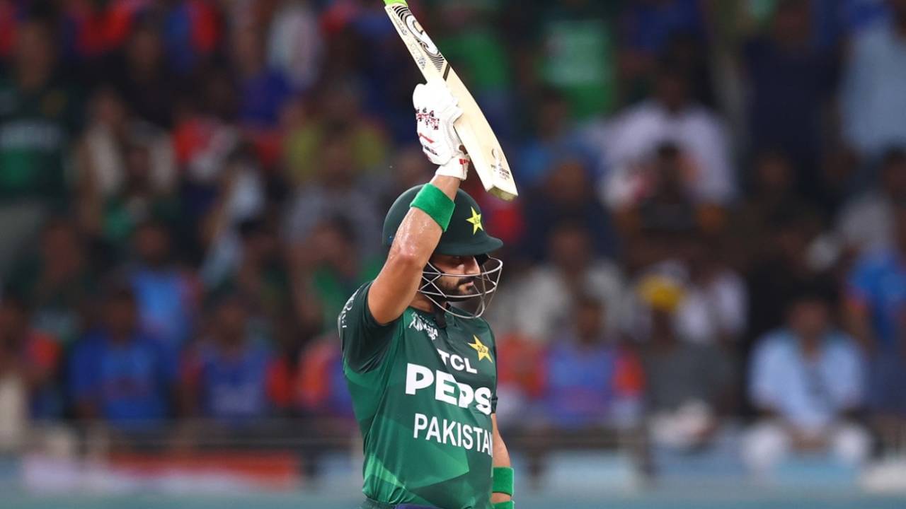 It was a subdued celebration for fifty from Sahibzada Farhan this time, India vs Pakistan, Asia Cup final, Dubai, September 28, 2025