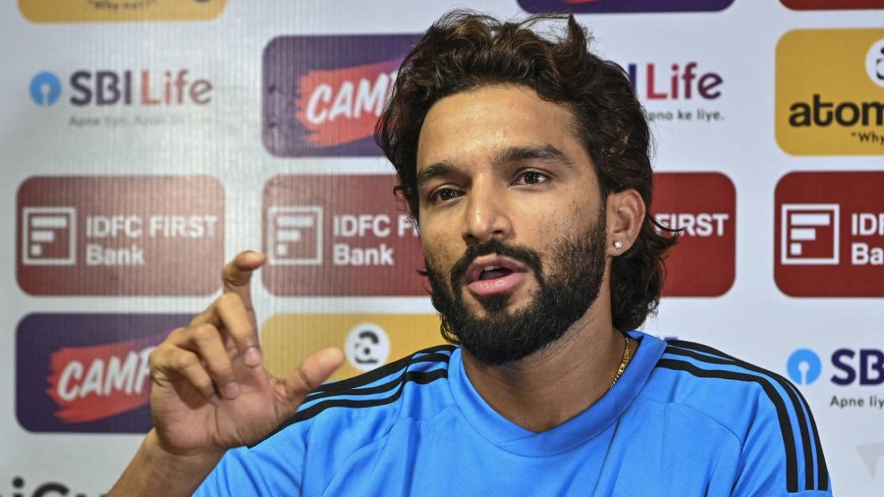 Rest of India captain Rajat Patidar addresses the media, Nagpur, September 30, 2025