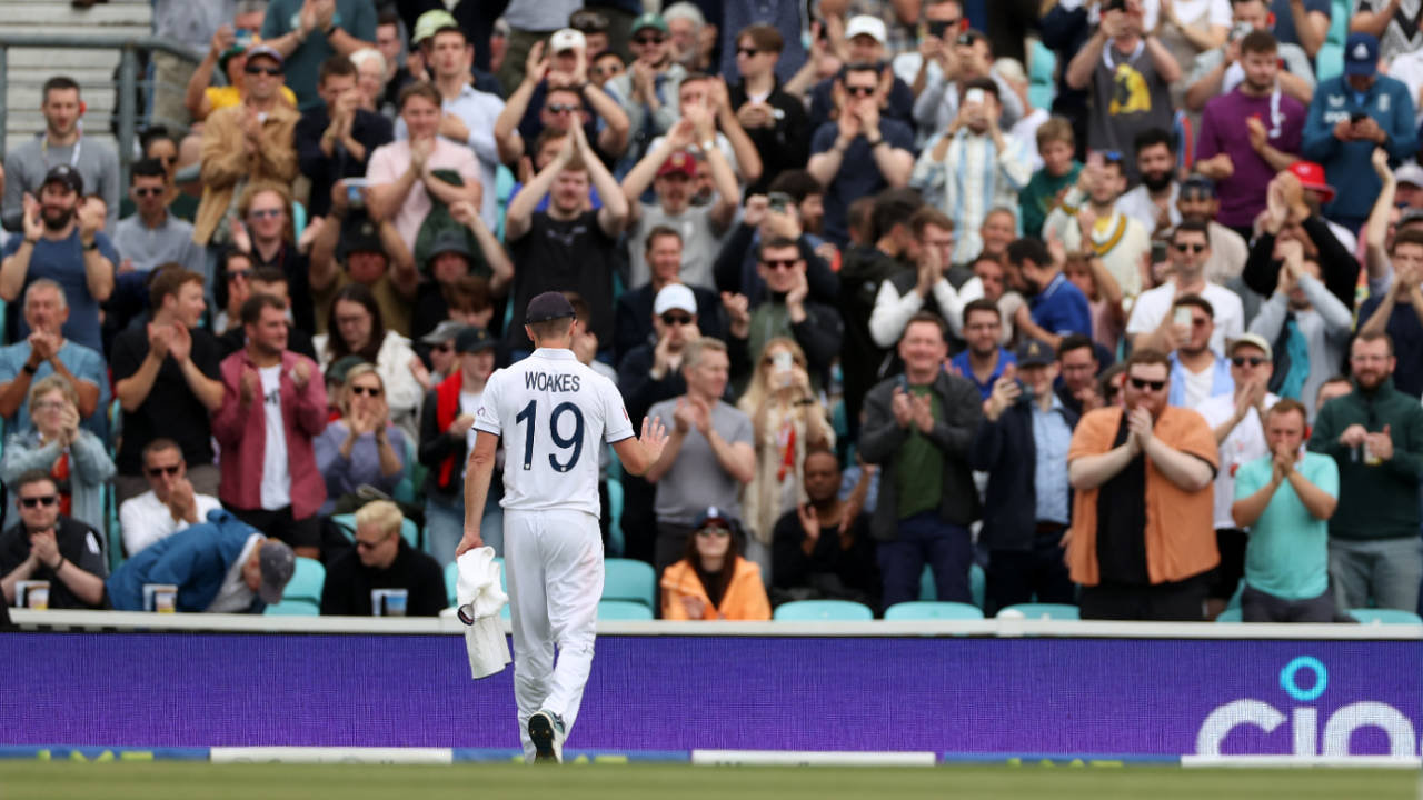 The Wizard that Was: Chris Woakes bows out as ultimate team man, England vs Australia, 5th men's Ashes Test, The Oval, 5th day, July 31, 2023