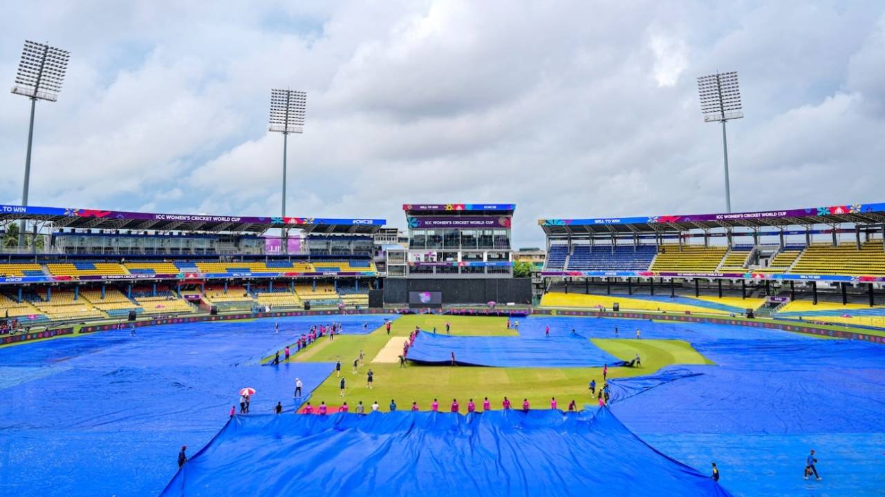 Rain delayed the start of the game, Australia vs Sri Lanka, Women's World Cup 2025, Colombo, October 4, 2025
