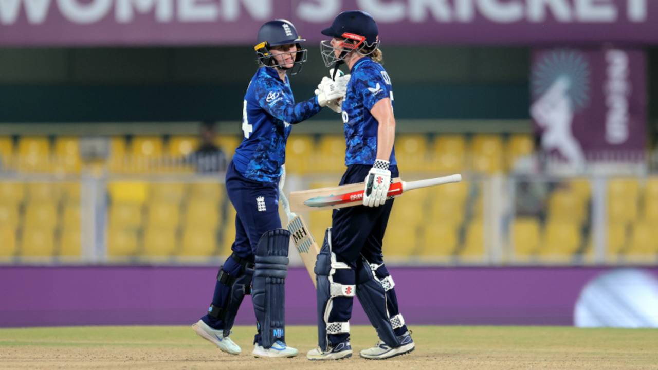 Charlie Dean and Heather Knight's partnership was the biggest of the match, Bangladesh vs England, Women's ODI World Cup, Guwahati, October 7, 2025