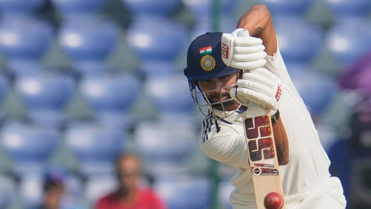 Nitish Kumar Reddy scored 43 at a good pace, India vs West Indies, 2nd Test, Delhi, 2nd day, October 11, 2025