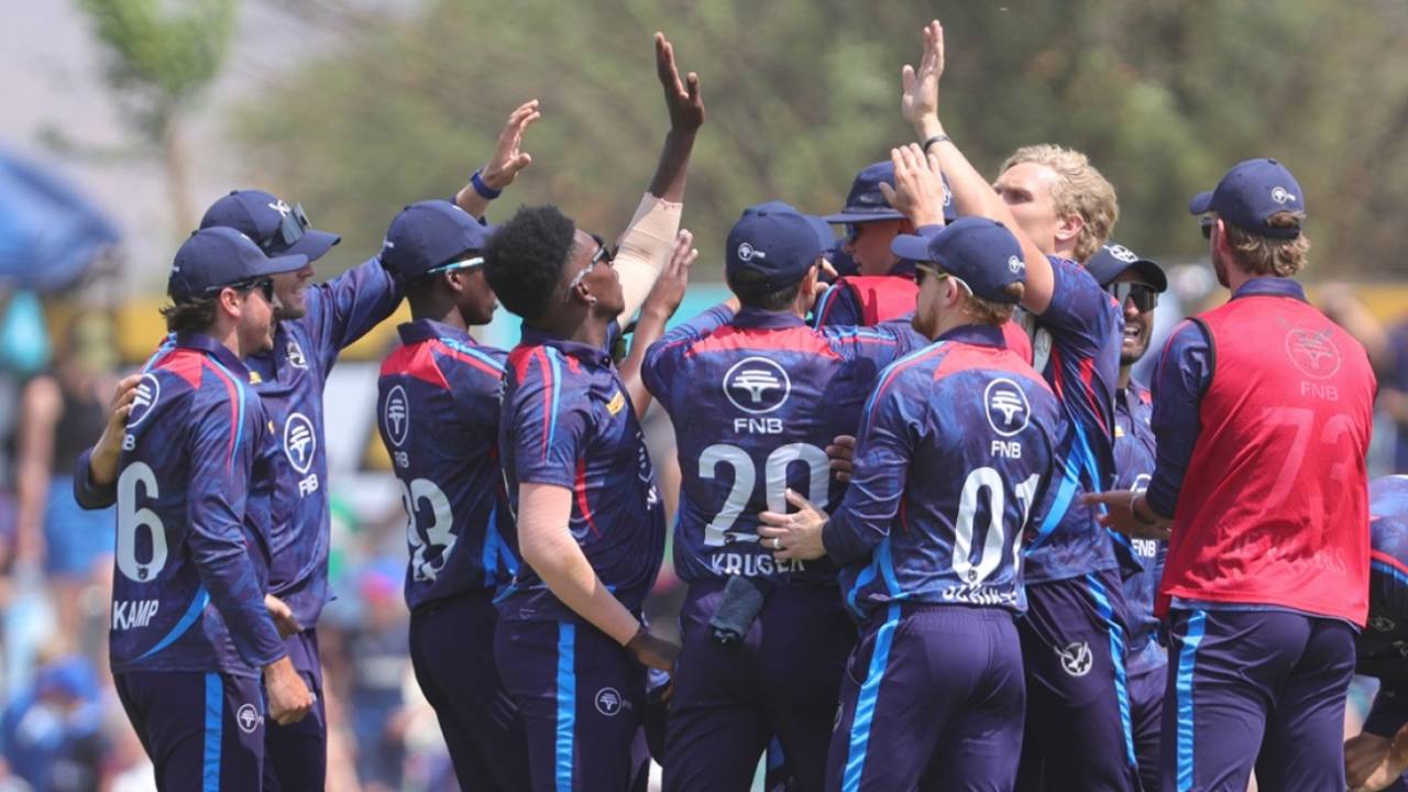 Ruben Trumpelmann struck in his first over, Namibia vs South Africa, Only T20I, Windhoek, October 11, 2025