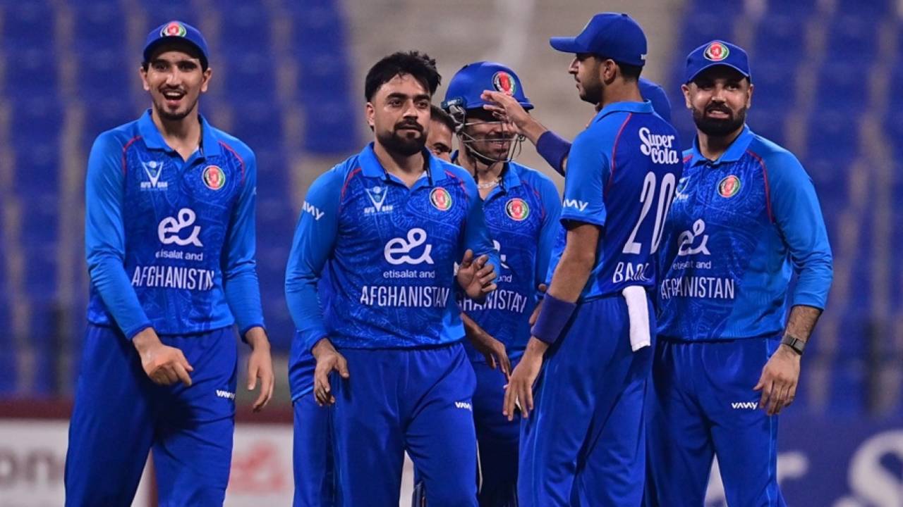 Rashid Khan triggered a middle-order collapse, Afghanistan vs Bangladesh, 2nd ODI, Abu Dhabi, October 11, 2025