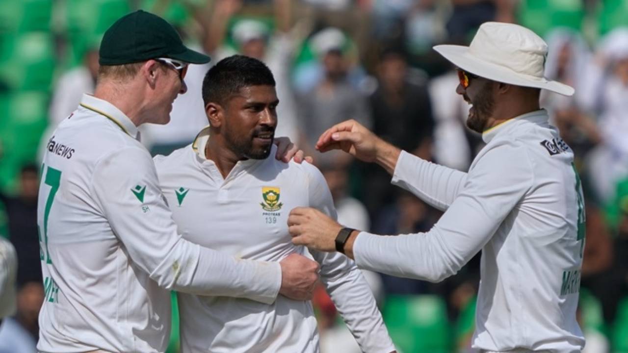 Prenelan Subrayen broke a 161-run second-wicket stand, Pakistan vs South Africa, 1st Test, Day 1, Lahore, October 12, 2025