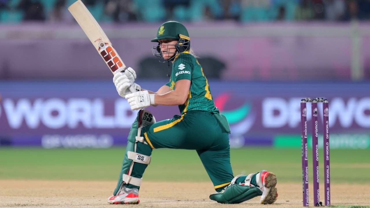 Anneke Bosch showed her prowess against spin, Bangladesh vs South Africa, Women's ODI World Cup, Visakhapatnam, October 13, 2025