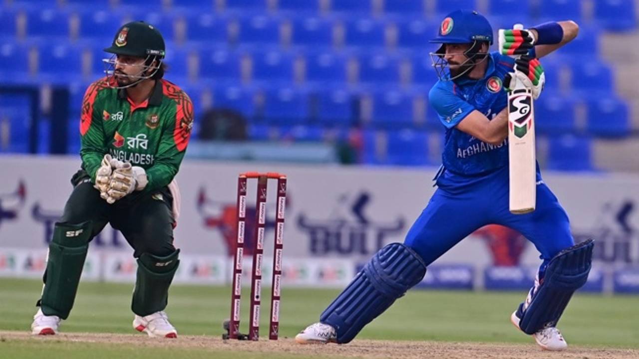 Ibrahim Zadran looked in great touch, Afghanistan vs Bangladesh, 3rd ODI, Abu Dhabi, October 14, 2025