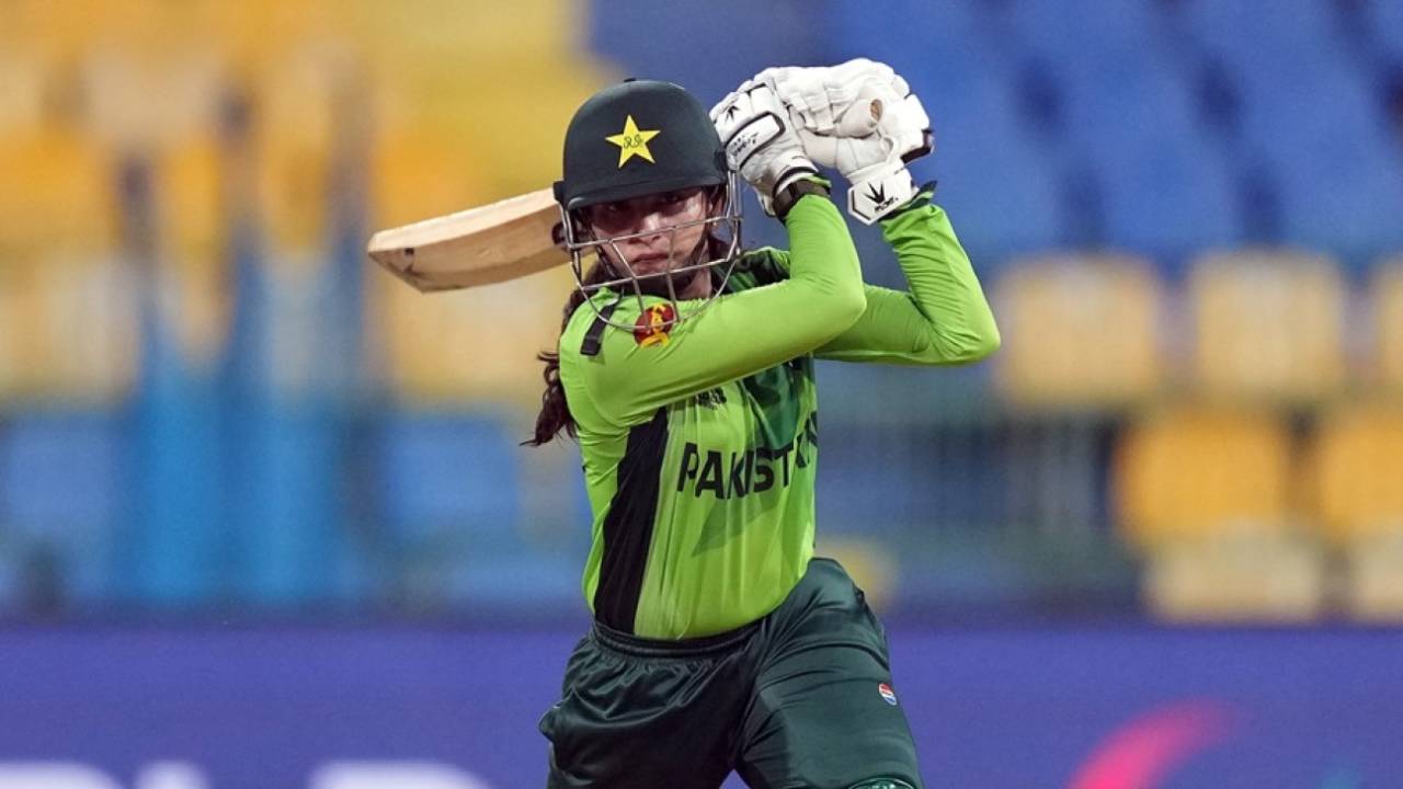 Omaima Sohail scored an unbeaten 19 off 18 balls, England vs Pakistan, Women's World Cup, Colombo, October 15, 2025
