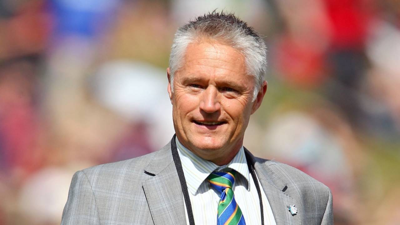 Gavin Larsen at Basin Reserve, Wellington, February 15, 2014