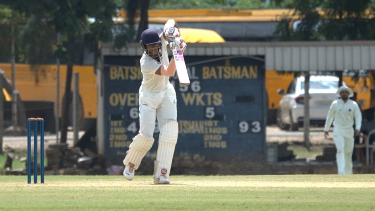 C Andre Siddarth resisted Jharkhand's attack, Tamil Nadu vs Jharkhand, Ranji Trophy, 4th day, Coimbatore, October 18, 2025