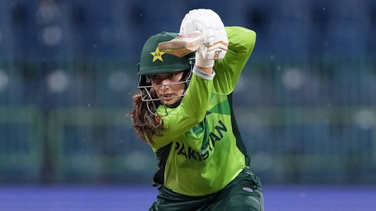 Aliya Riaz stood firm even as Pakistan lost wickets regularly, New Zealand vs Pakistan, Women's World Cup 2025, Colombo, October 18, 2025