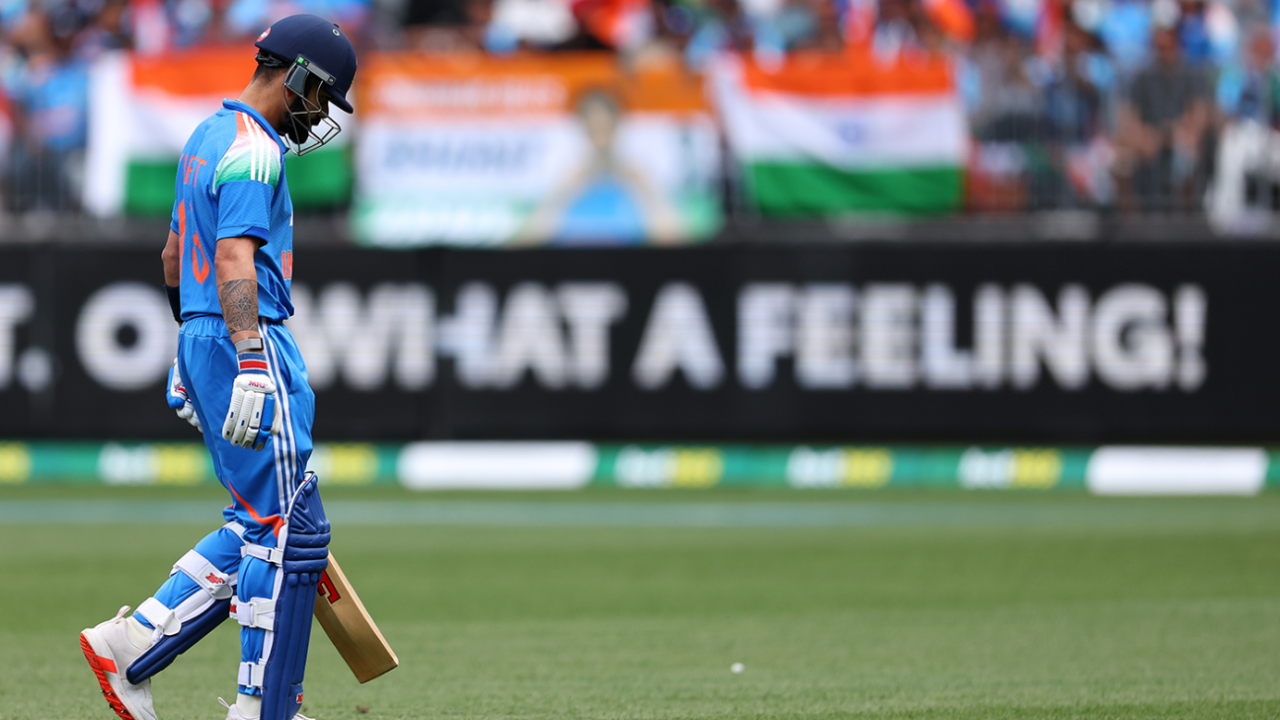 Virat Kohli walks off for a duck, Australia vs India, 1st ODI, Perth, October 19, 2025