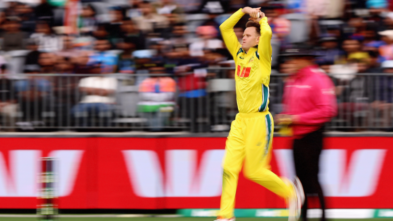 Matt Kuhnemann impressed having been required to bowl at the death, Australia vs India, 1st ODI, Perth, October 19, 2025