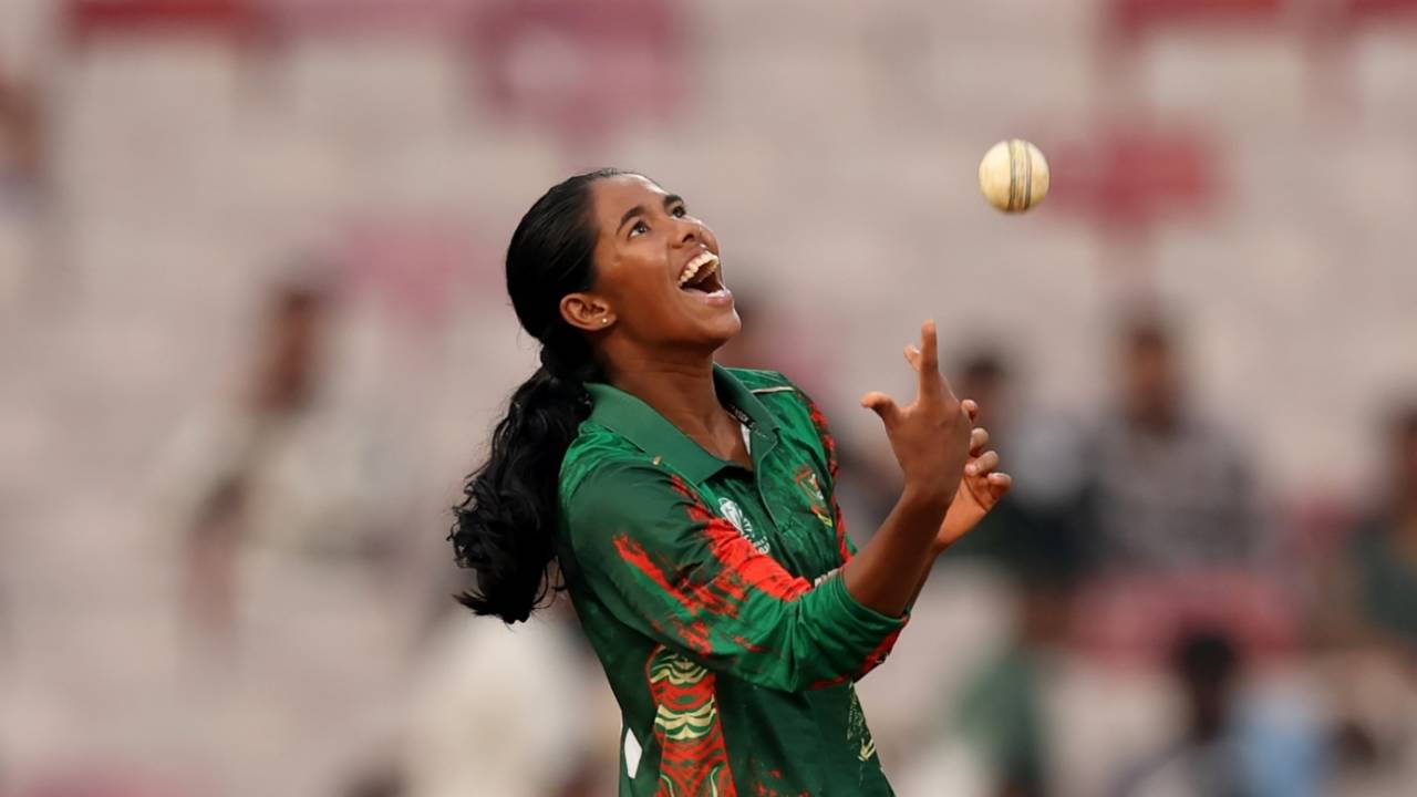 Shorna Akter ran through Sri Lanka's middle order, Bangladesh vs Sri Lanka, Women's World Cup 2025, Navi Mumbai, October 20, 2025