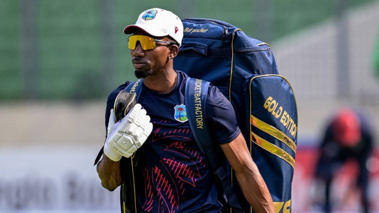 Khary Pierre arrives for training, Mirpur, October 20, 2025