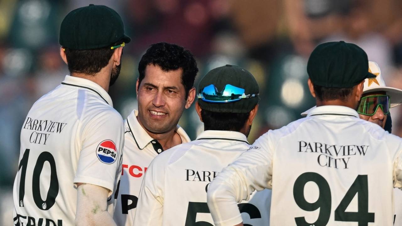 Asif Afridi, 38, picked up his maiden Test wicket in the form of Tony de Zorzi, Pakistan vs South Africa, 2nd Test, Rawalpindi, 2nd day, October 21, 2025