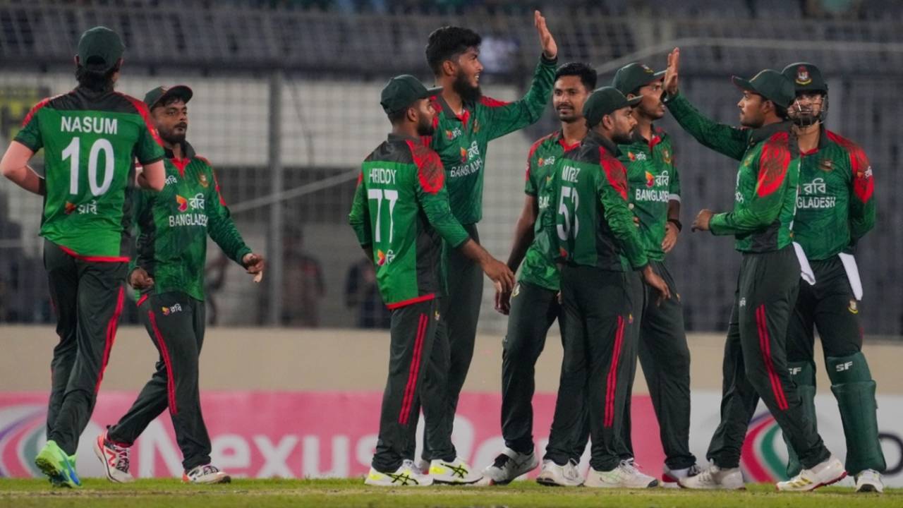 Rishad Hossain had a good game, Bangladesh vs West Indies, 2nd ODI, Mirpur, October 21, 2025