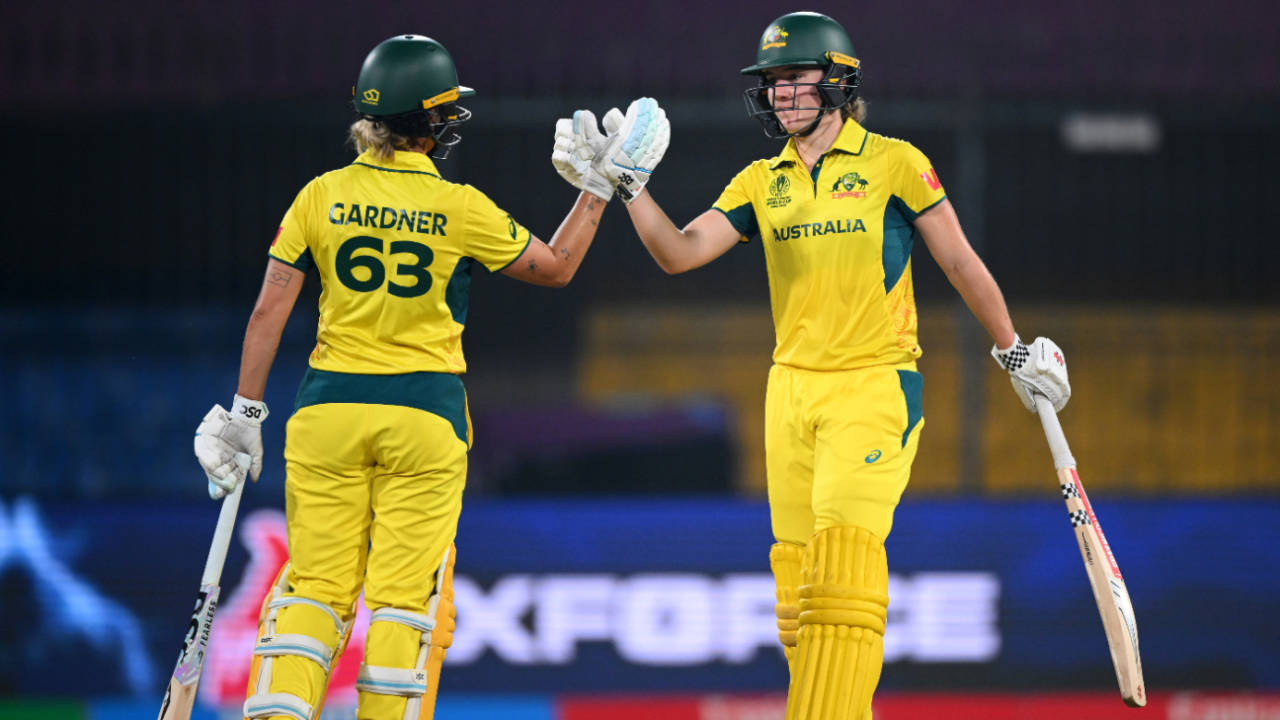 Annabel Sutherland and Ash Gardner ripped the contest from England's grasp, Australia vs England, Women's World Cup, Indore, October 22, 2025
