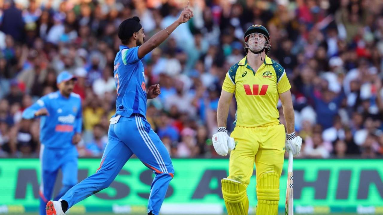 Arshdeep Singh dismissed Mitchell Marsh, Australia vs India, 2nd ODI, Adelaide, October 23, 2025
