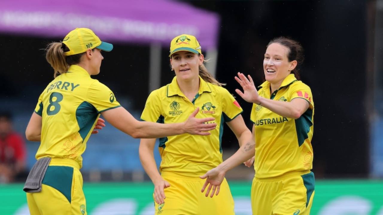 Megan Schutt gave her team the first breakthrough, Australia vs South Africa, Women's World Cup 2025, Indore, October 25, 2025
