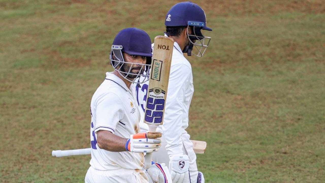 Ajinkya Rahane scored a century against Chhattisgarh, Mumbai vs Chhattisgarh, Ranji Trophy, Group D, Mumbai, October 25, 2025