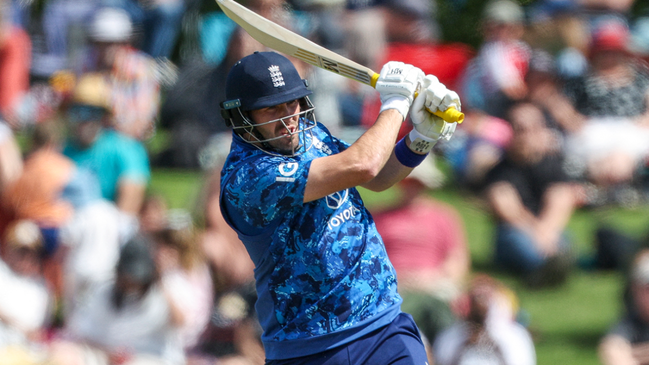 Jamie Overton helped stop England's early slide, New Zealand vs England, 1st ODI, Mount Maunganui, October 26, 2025