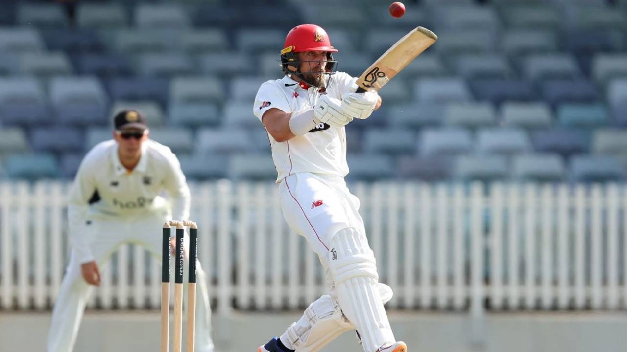 Jake Lehmann made 96, Western Australia vs South Australia, WACA Ground, Sheffield Shield, October 28, 2025 