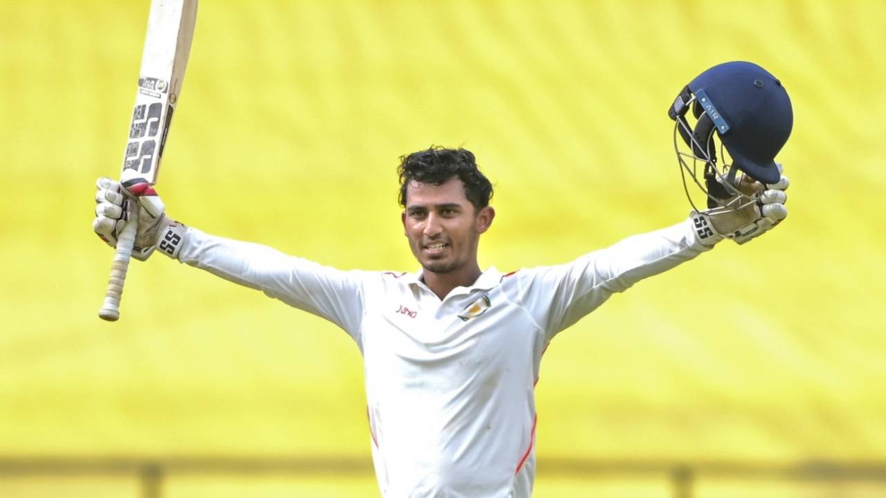 Aman Mokhade has started the Ranji season with back-to-back centuries, Vidarbha vs Jharkhand, Ranji Trophy 2025-26, 1st day, Nagpur, October 25, 2025