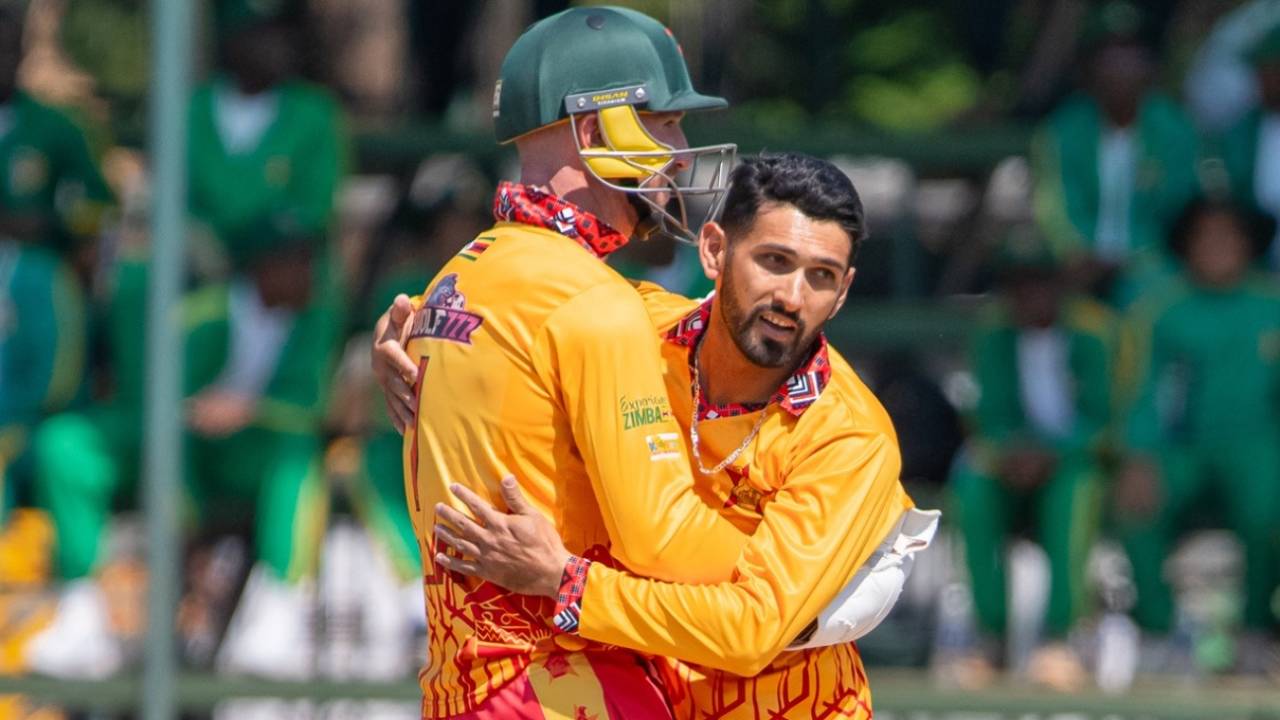 Sikandar Raza, Zimbabwe's talisman, took 3 for 20, Zimbabwe vs Afghanistan, 1st T20I, Harare, October 29, 2025
