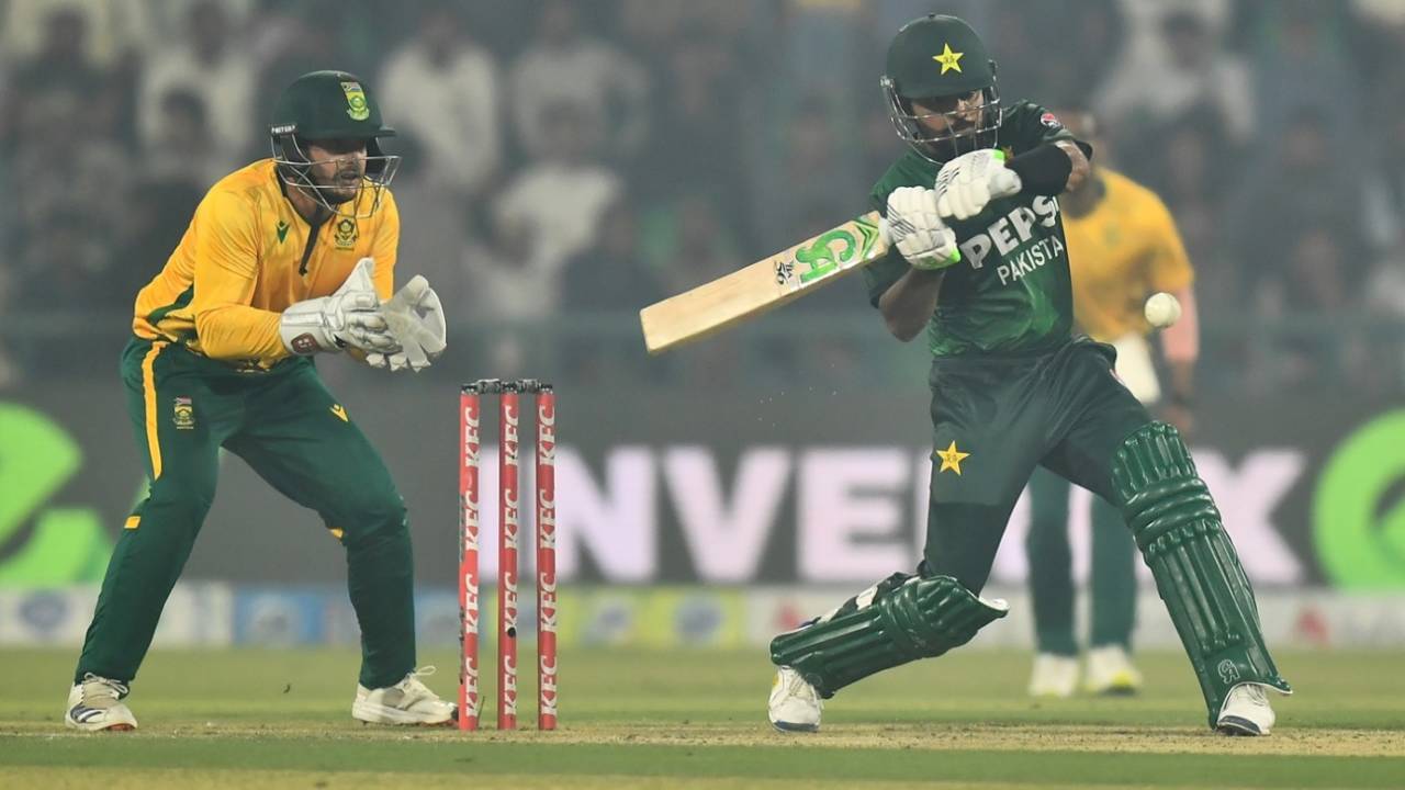 Babar Azam scored a fifty, Pakistan vs South Africa, 3rd T20I, Lahore, November 1, 2025