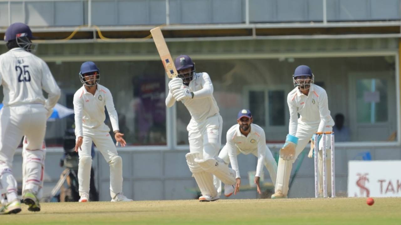 B Indrajith made twin fifties against Vidarbha, Tamil Nadu vs Vidarbha, Ranji Trophy 2025-26, 4th day, Coimbatore, November 4, 2025