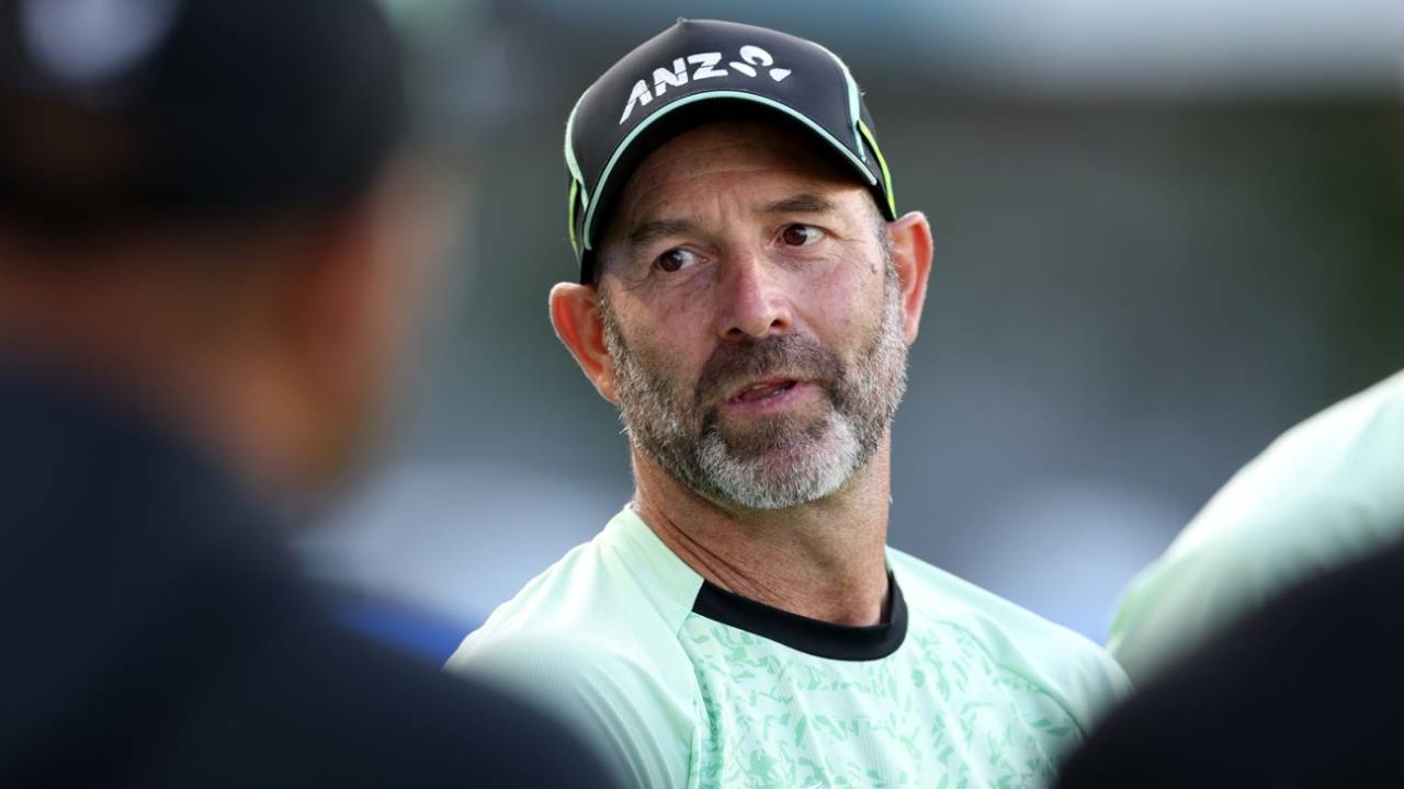 New Zealand head coach Rob Walter before play, New Zealand vs West Indies, 1st T20I, Auckland, November 5, 2025