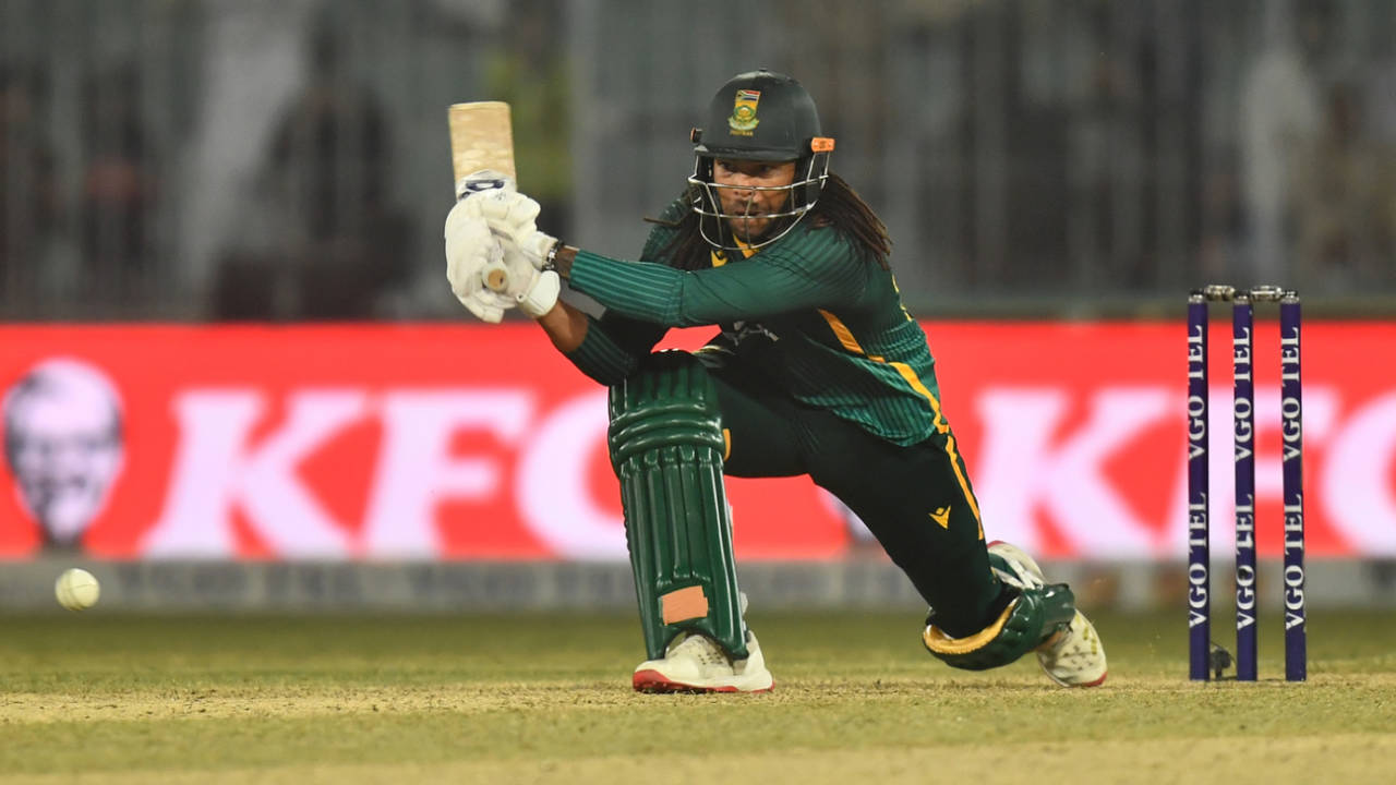 Tony de Zorzi ensured South Africa's smooth passage in the chase, Pakistan vs South Africa, 2nd ODI, Rawalpindi, November 6, 2025
