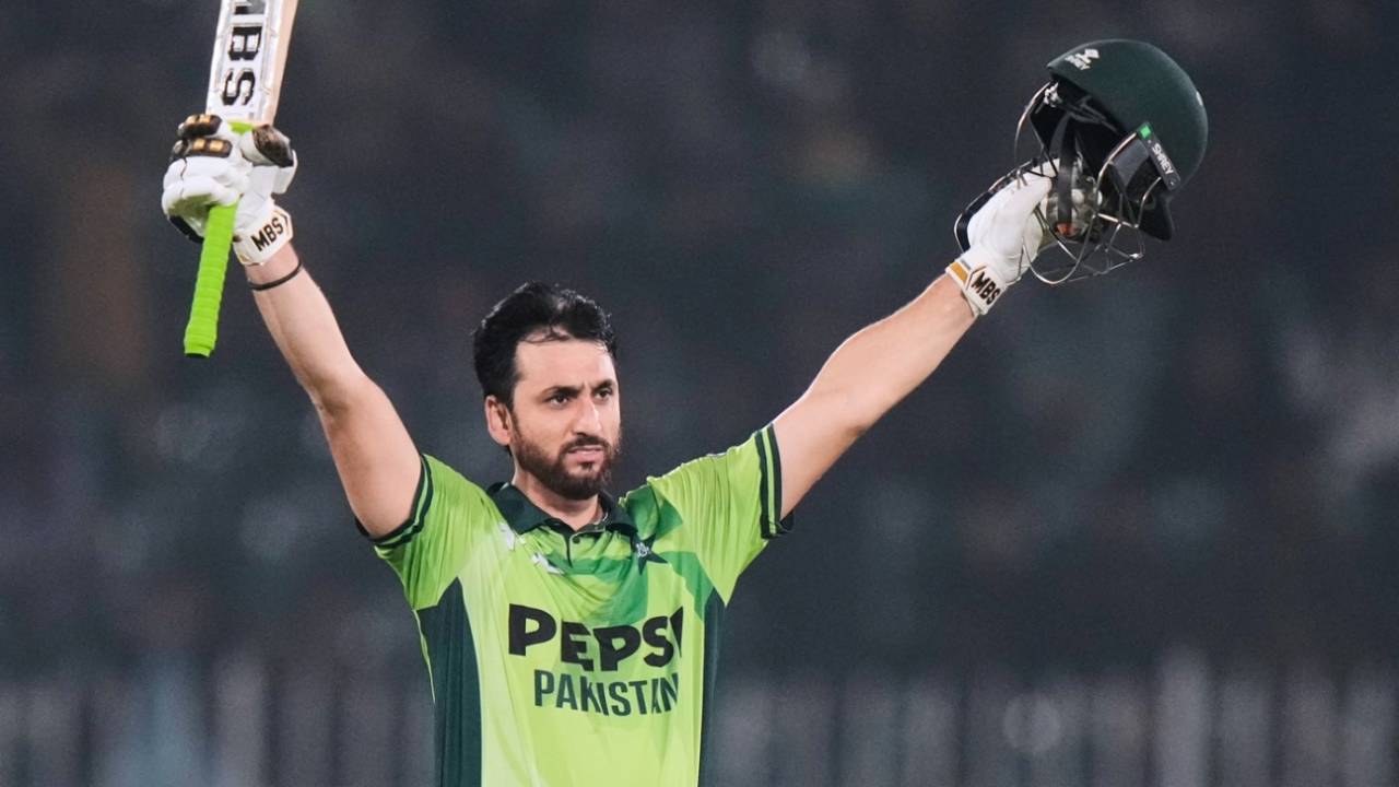 Salman Agha scored his second ODI century, Pakistan vs Sri Lanka, 1st ODI, Rawalpindi, November 11, 2025
