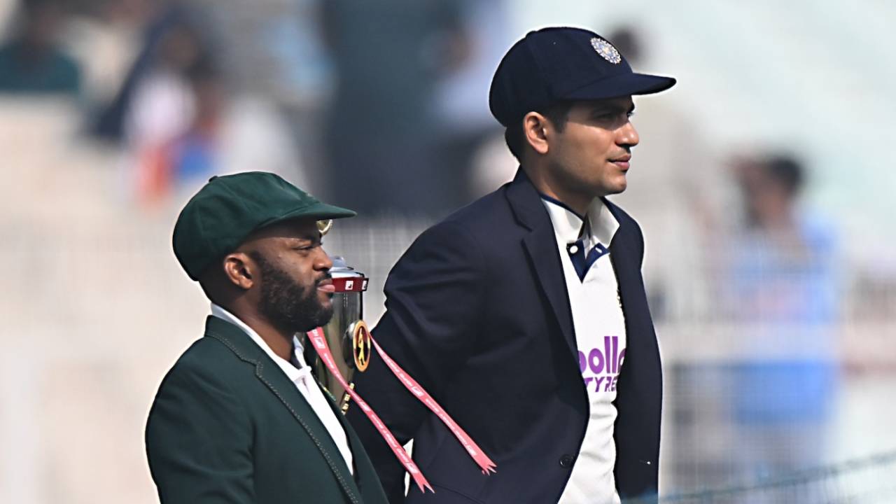 Temba Bavuma and Shubman Gill at the toss, India vs South Africa, 1st Test, Kolkata, 1st day, November 14, 2025