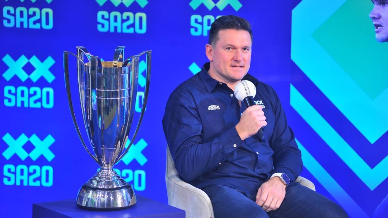 Graeme Smith at an SA20 promotional event, Mumbai, November 12, 2025
