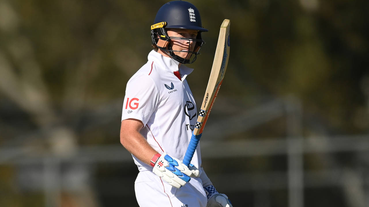 Ollie Pope made a century, England vs England Lions, Tour match, Lilac Hill, November 14, 2025