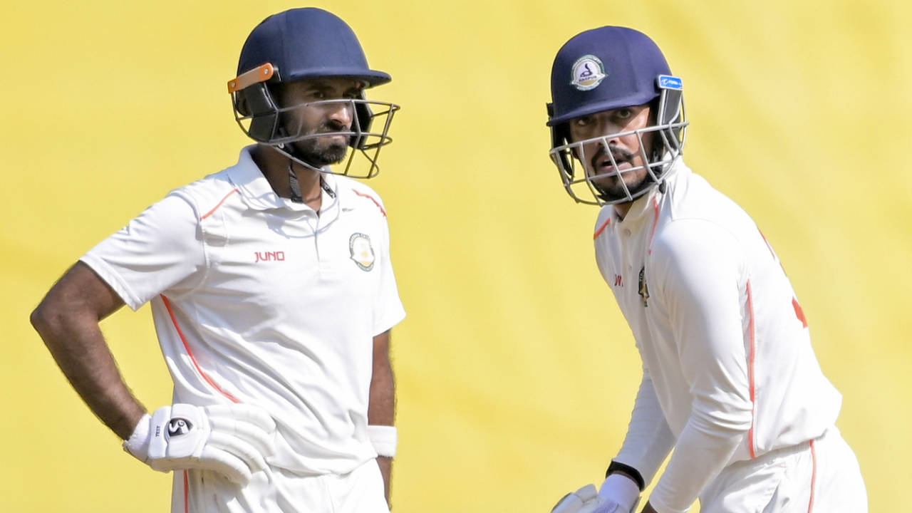 Yash Rathod and Ravikumar Samarth were part of a century partnership, Vidarbha vs Baroda, 3rd day, Nagpur, Ranji Trophy, November 18, 2025