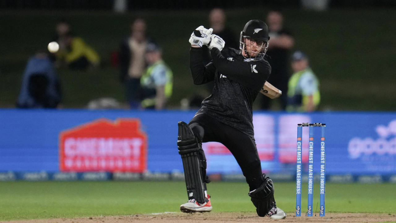 Mitchell Santner took his team home with a rapid knock, New Zealand vs West Indies, 2nd ODI, Napier, November 19, 2025

