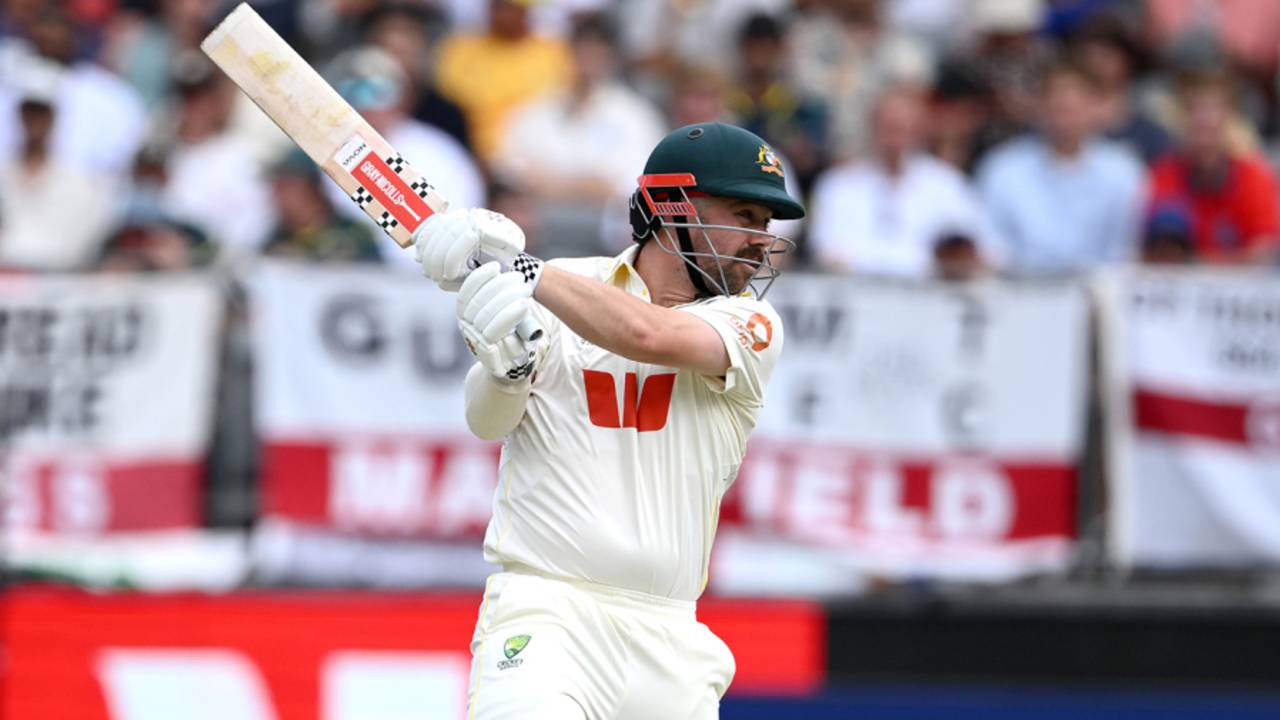 Travis Head opened the batting in the second innings, Australia vs England, 1st Test, The Ashes, Perth Stadium, November 22, 2025
