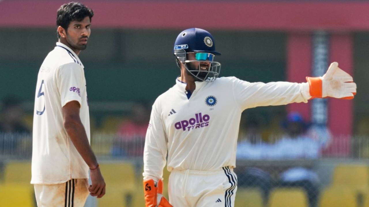 Rishabh Pant gave Washington Sundar a long spell, India vs South Africa, 2nd Test, Guwahati, 4th day, November 25, 2025