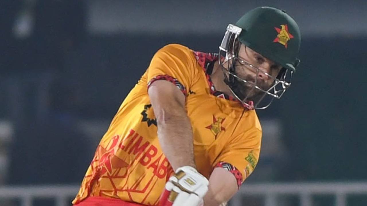 Ryan Burl's cameo boosted Zimbabwe, Sri Lanka vs Zimbabwe, T20I tri-series, Rawalpindi, November 25, 2025