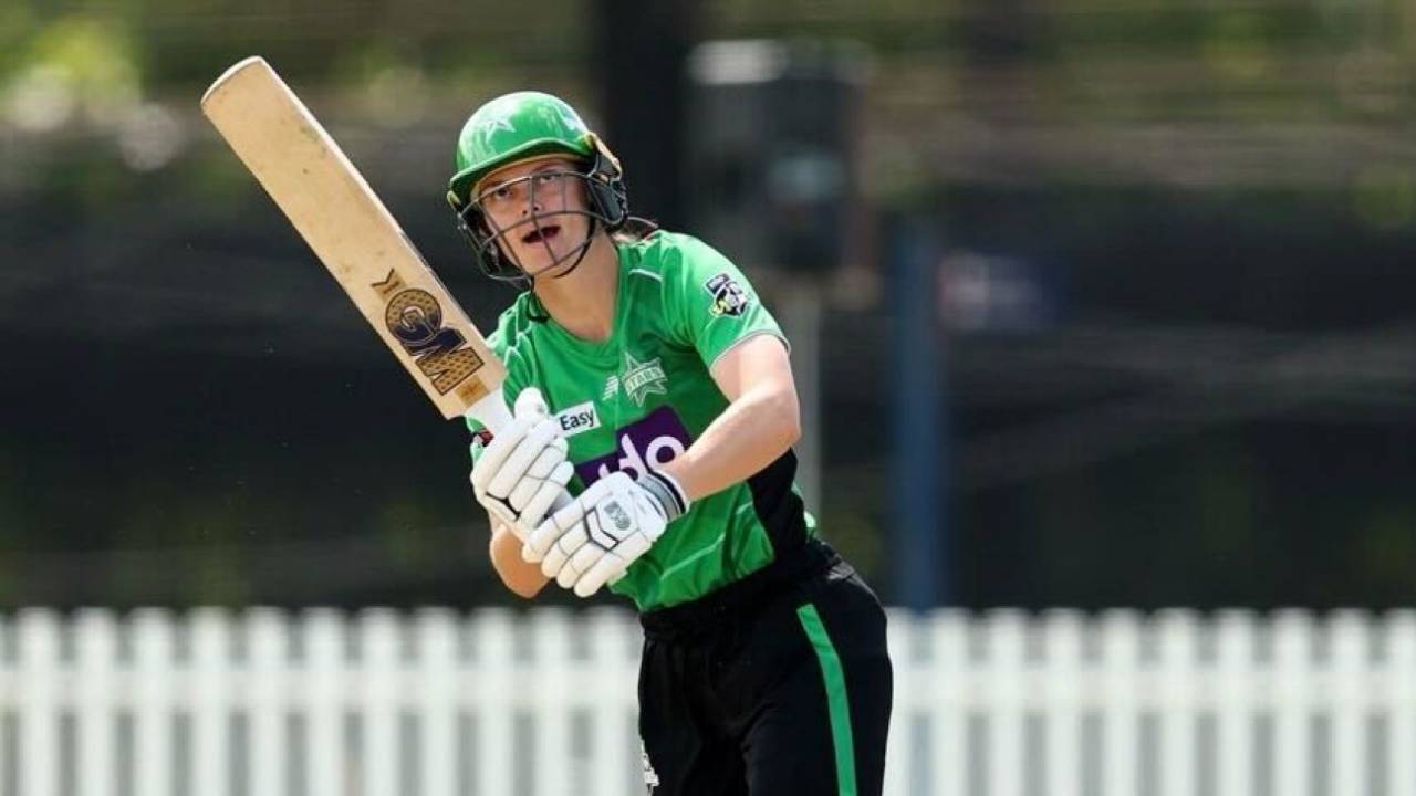 Amy Jones' 40-ball 59 gave Melbourne Stars a comfortable win, Melbourne Stars vs Hobart Hurricanes, WBBL 2025-26, Melbourne, November 26, 2025