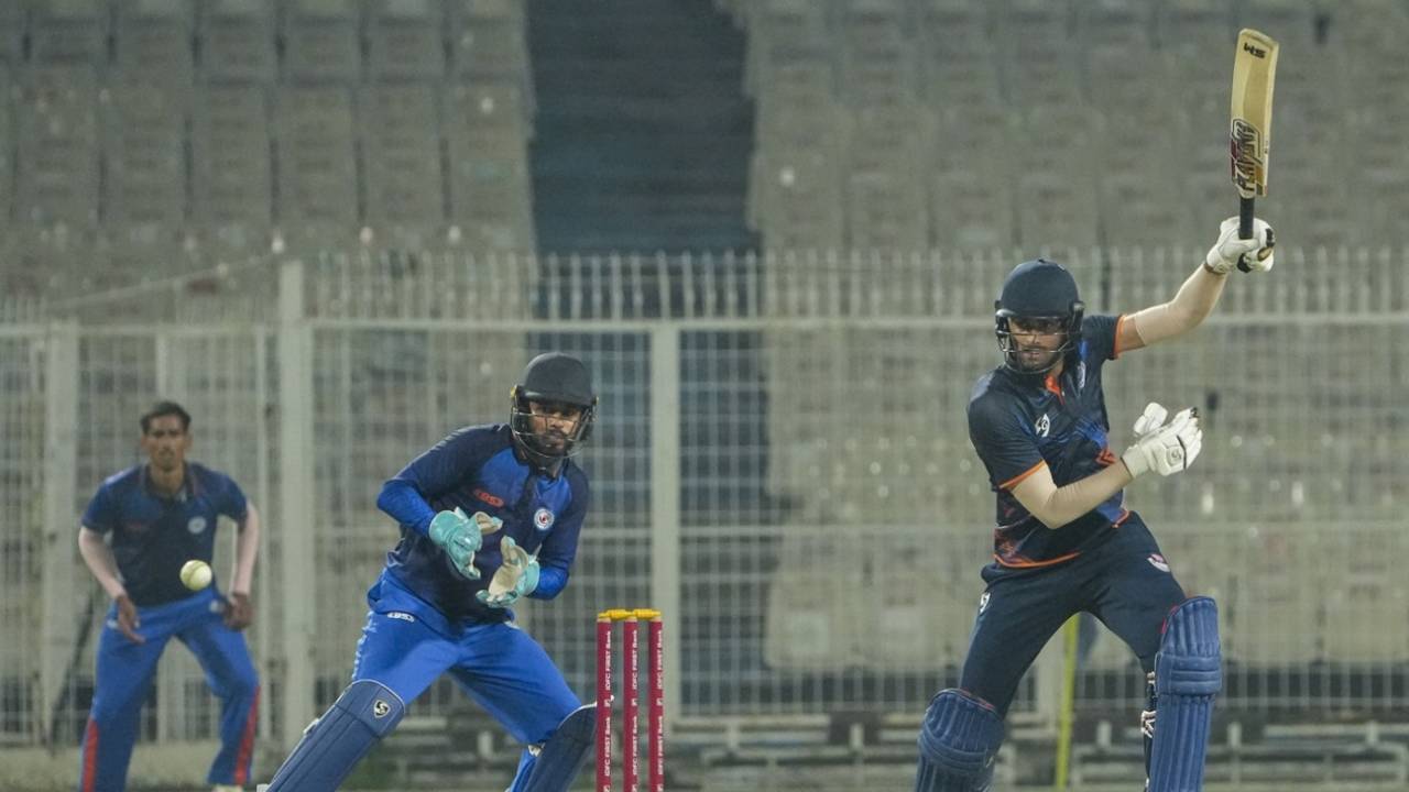Qamran Iqbal forces one away, Bihar vs Jammu & Kashmir, Syed Mushtaq Ali Trophy 2025-26, Kolkata, November 30, 2025