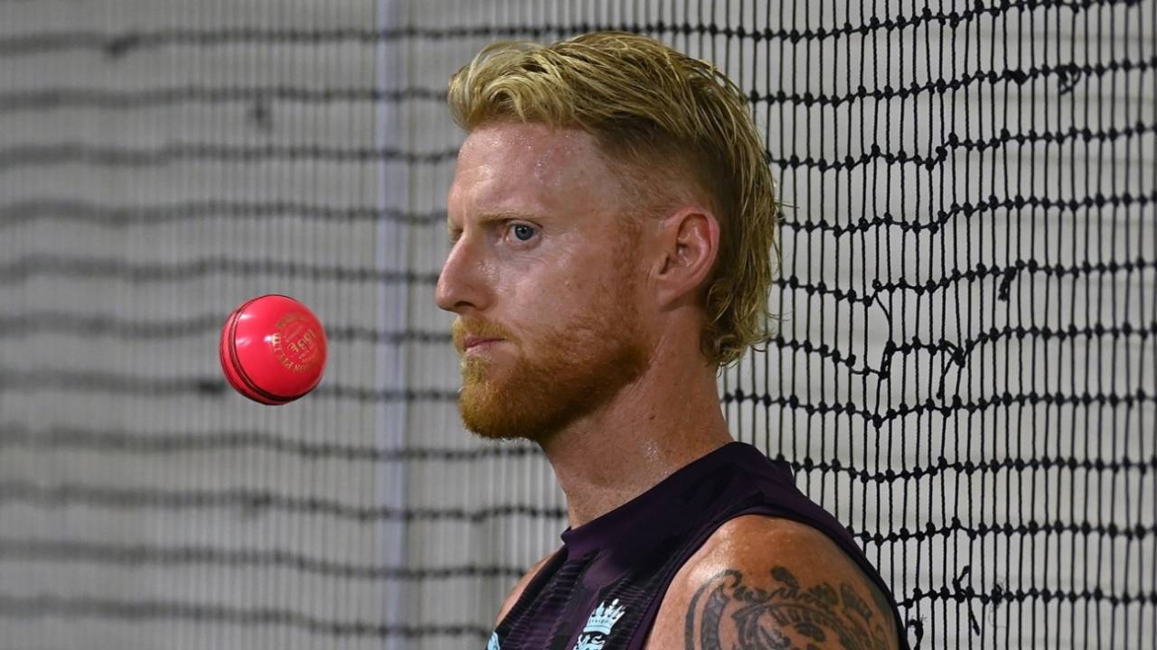 Ben Stokes trains with the pink ball, Brisbane, December 1, 2025
