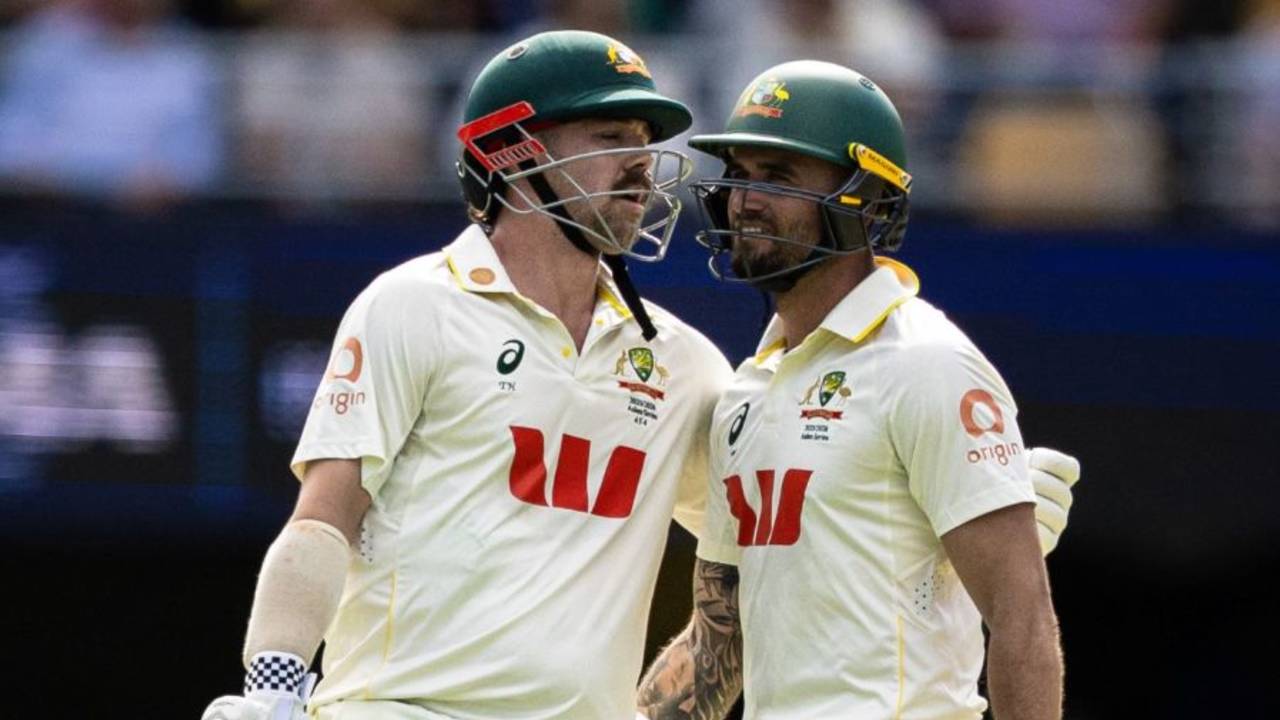 Travis Head and Jake Weatherald shared a 77-run stand, Australia vs England, 2nd Test, Brisbane, December 5, 2025