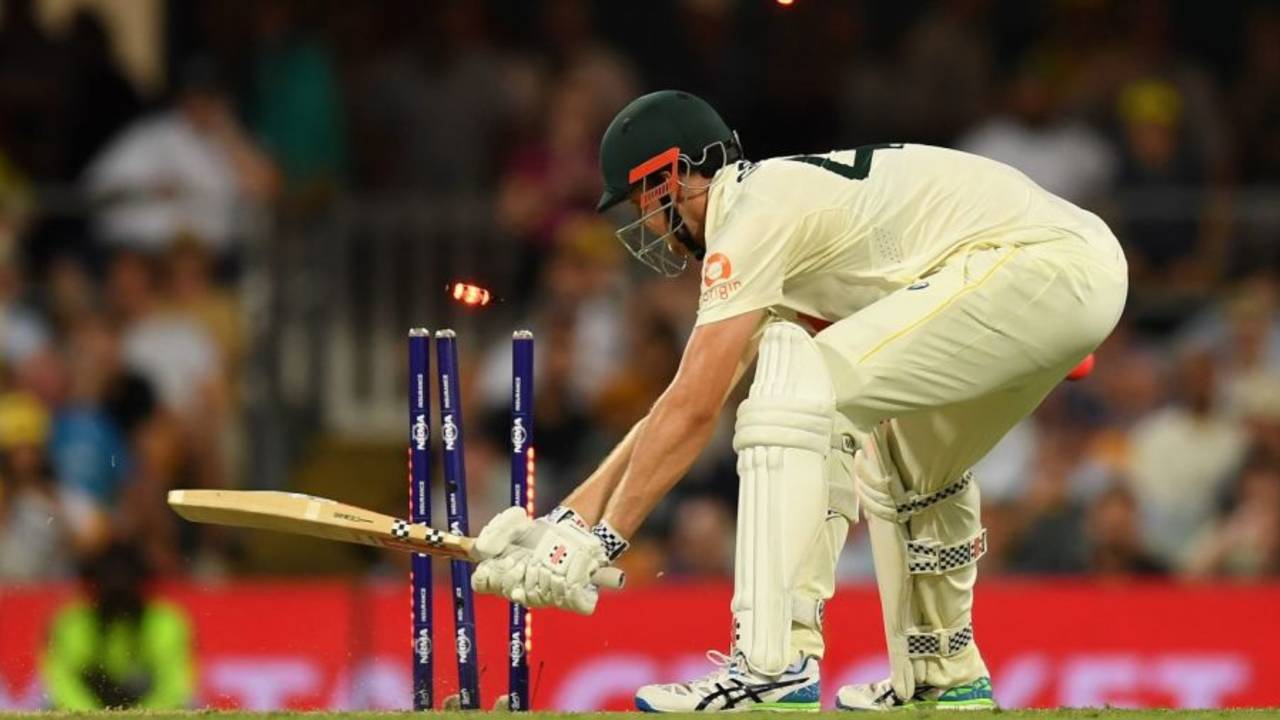 Cameron Green was bowled backing away too far, Australia vs England, 2nd Test, Brisbane, December 5, 2025