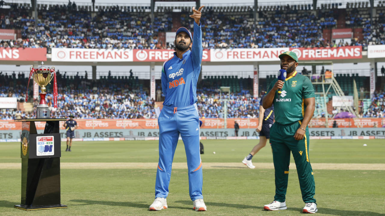 KL Rahul helped India win the toss for the first time in 21 ODIs, India vs South Africa, 3rd ODI, Visakhapatnam, December 6, 2025