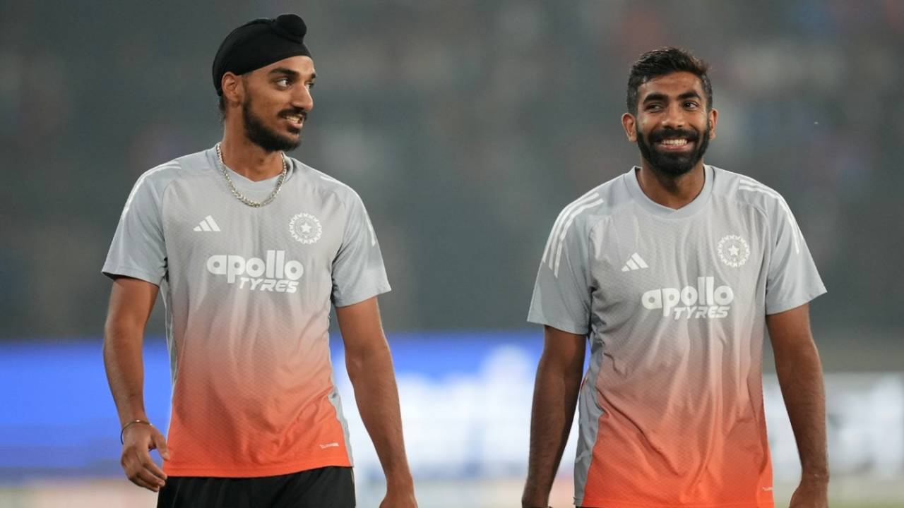 Arshdeep Singh and Jasprit Bumrah were the frontline seamers in India's XI, India vs South Africa, 1st T20I, Cuttack, December 9, 2025