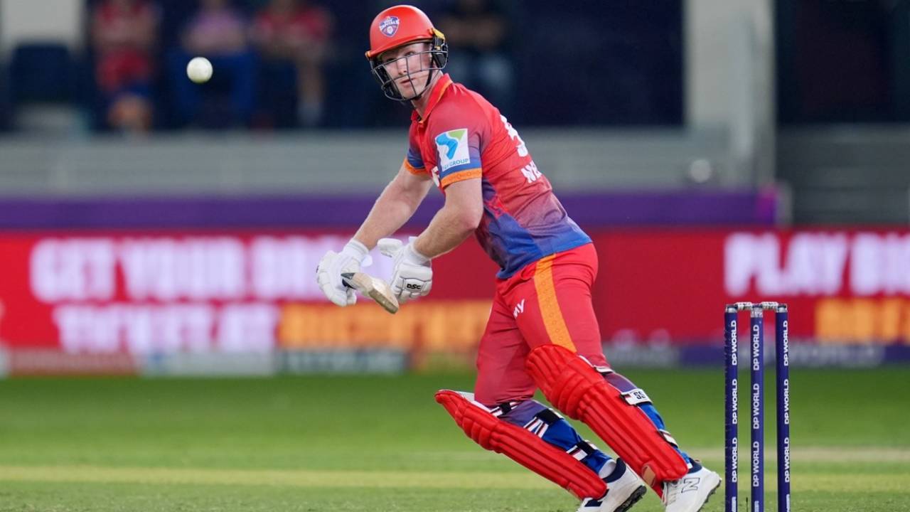 James Neesham made his ILT20 debut with Dubai Capitals, Dubai Capitals vs Gulf Giants, ILT20 2025-26, Dubai, December 6, 2025